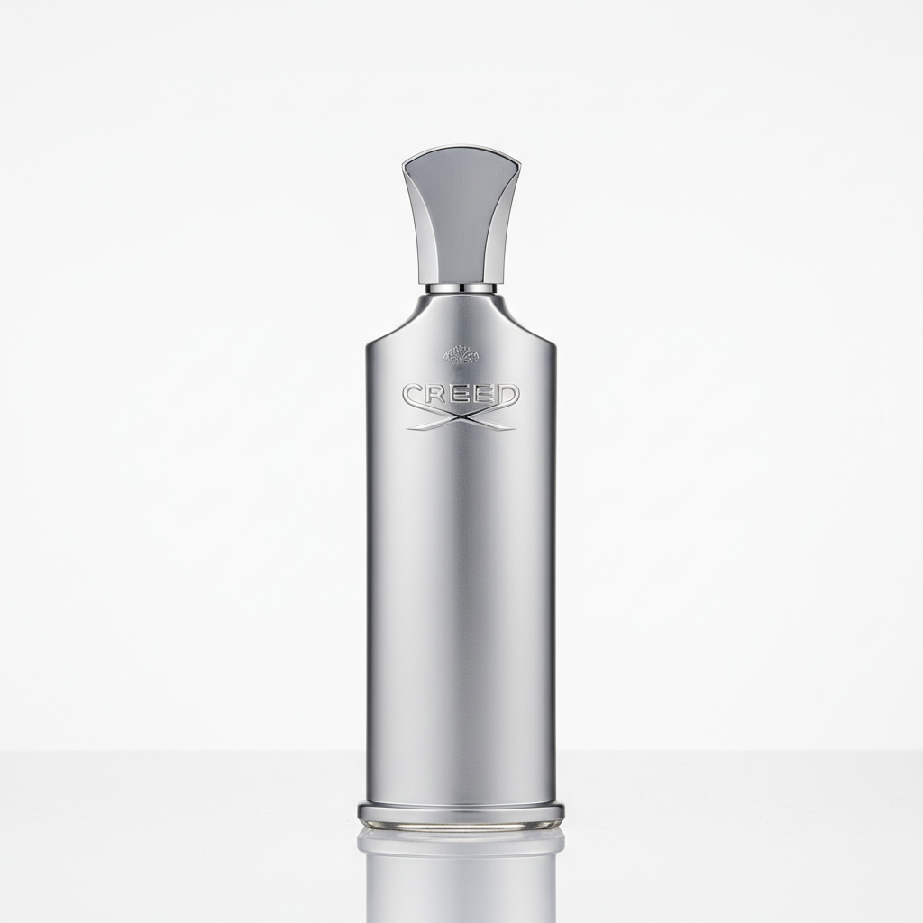 Creed Silver Mountain Water perfume bottle premium white backgroundCreed Silver Mountain Water Eau de Parfum