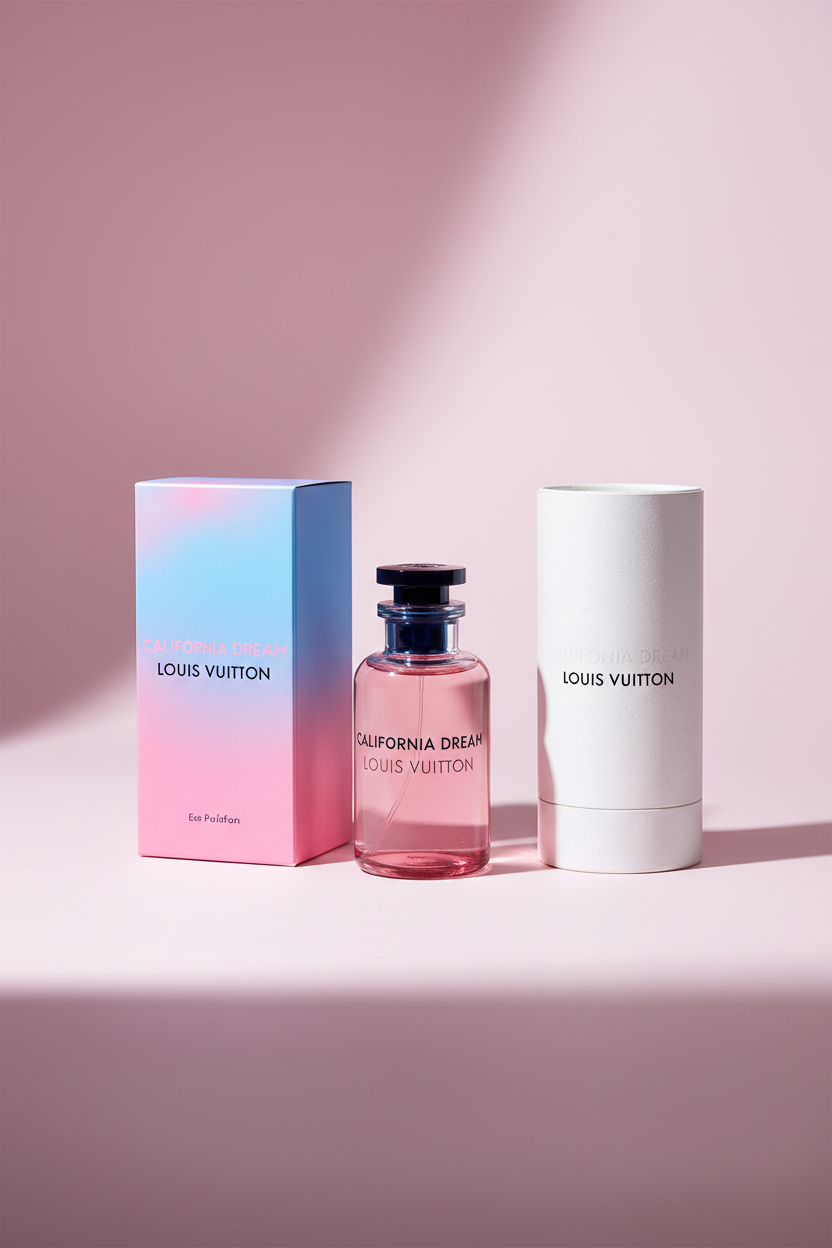 Cœur Battant LV — pastel pink editorial
